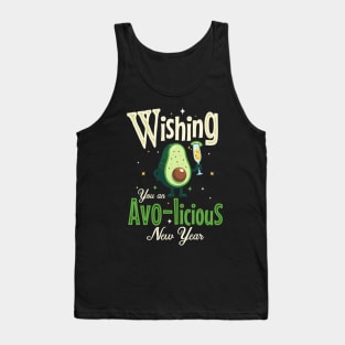 Wishing you a avolicious New year Tank Top